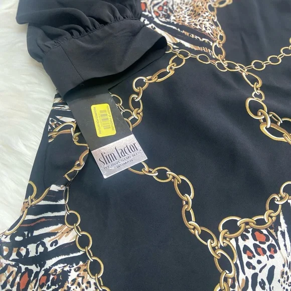 Slim factor NWT blouse size 1X - Picture 4 of 7